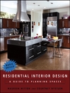 Residential Interior Design (eBook): A Guide to Planning Spaces